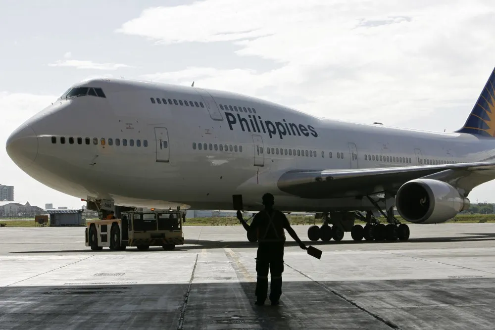 ...của hãng hành không Philippines...