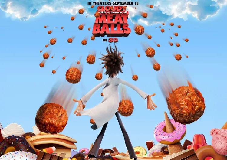 Phim Cloudy With a Chance of Meatballs.