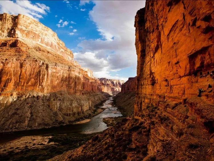 Quang cảnh hùng vĩ tại Grand Canyon.