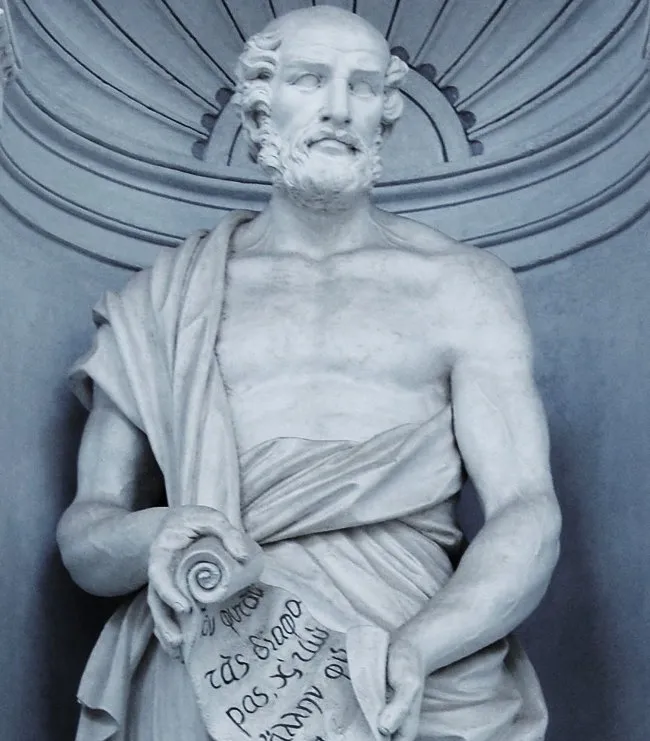 Theophrastus - cha đẻ của ngành sinh vật học cổ đại.