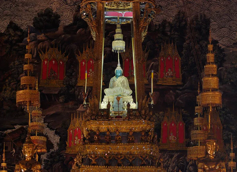 Tượng Phật Ngọc - Thủ đô Bangkok, Thái Lan.