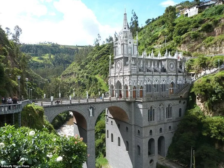 Las Lajas Sanctuary, Narino, Colombia
