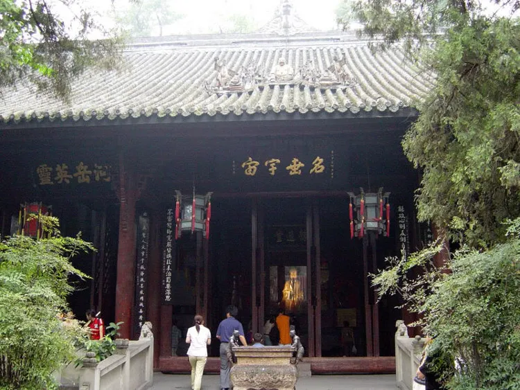 Đền thờ Khổng Minh ở Thành Đô, Trung Quốc.