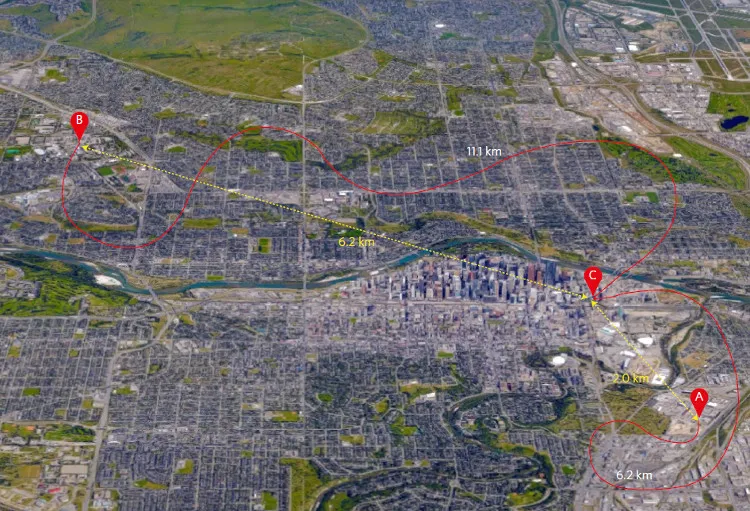 Thí nghiệm ở Calgary của nhóm nghiên cứu Canada.
