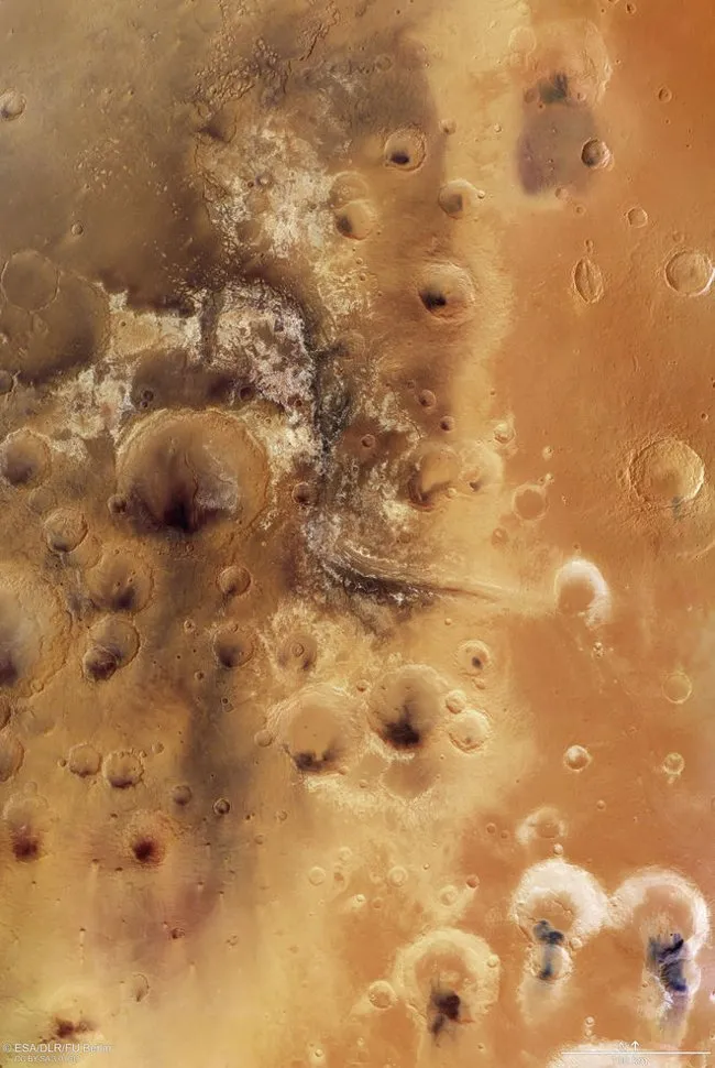 Hình ảnh mới về thung lũng Mawrth Vallis.