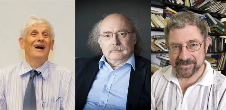 3 nhà khoa học dành giải Nobel vật lý năm 2016.