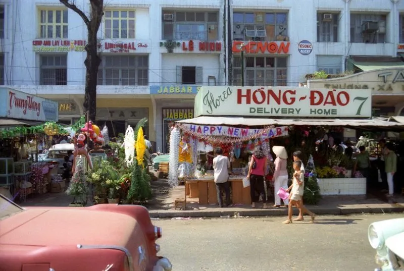 Thương xá Tax trong một dịp năm mới Dương lịch.