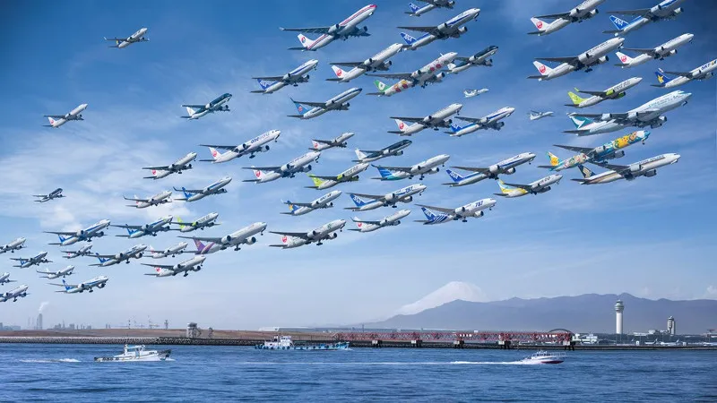 Sân bay Tokyo Haneda, Nhật Bản.