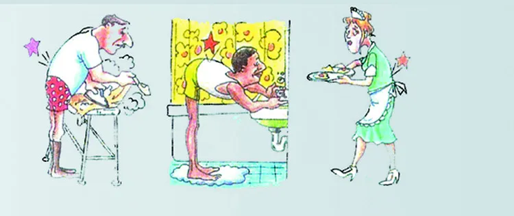Không nên: Không đứng ở một tư thế quá lâu.
