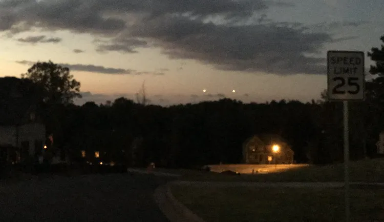 UFO xuất hiện tại Georgia.