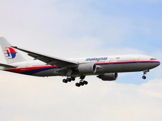 Chiếc Boeing 777-200ER cùng loại với chiếc mất tích mang số hiệu MH370 của Malaysia Airlines.