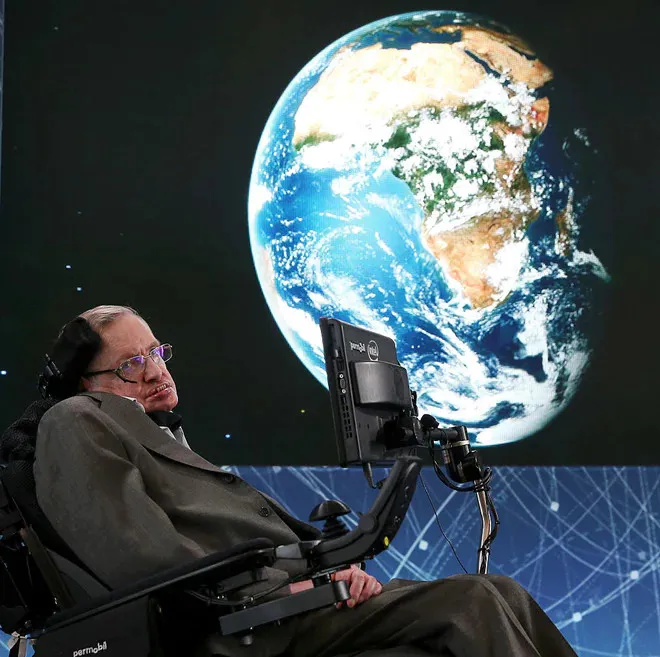 Nhà vật lý Stephen Hawking.