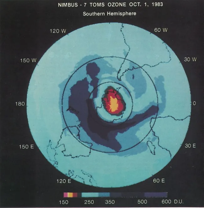 Lỗ hổng tầng ozone đang hồi phục dần