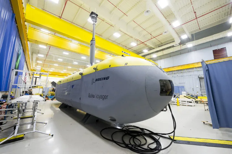 Mẫu tàu ngầm không người lái Echo Voyager của tập đoàn Boeing.