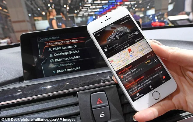 Quá trình này được thực hiện thông qua hệ thống ConnectedDrive sử dụng SIM điện thoại.