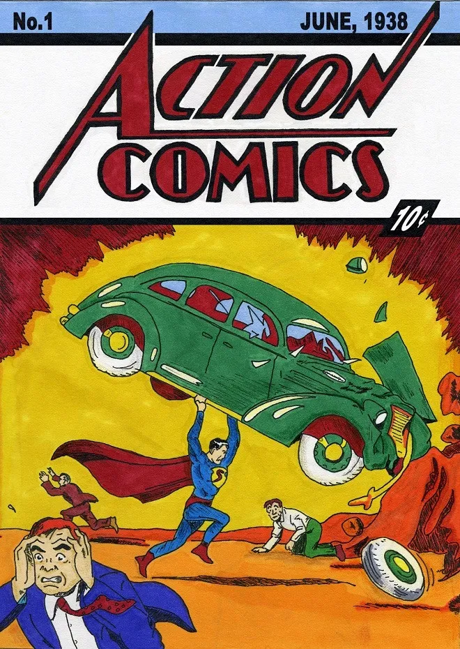 Một người mua nhà may mắn tìm thấy tập một của bộ truyện tranh "Action Comics", xuất bản lần đầu tiên năm 1983