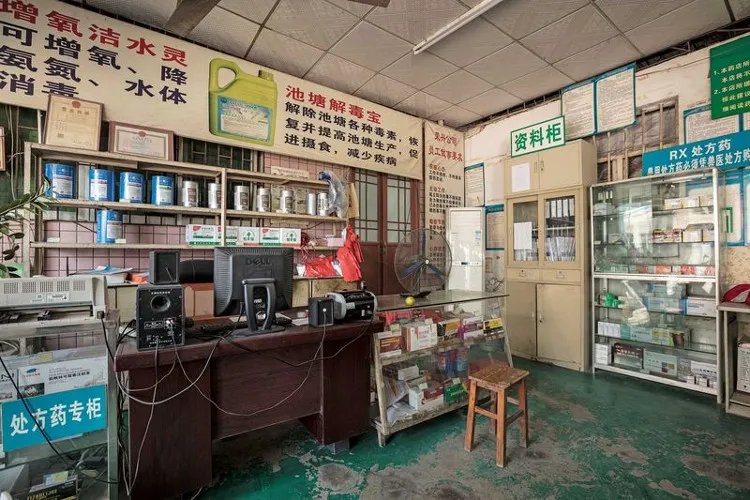 Các cửa hàng bán kháng sinh chăn nuôi có khá nhiều tại Trung Quốc với khâu kiểm định chất lượng rất kém.