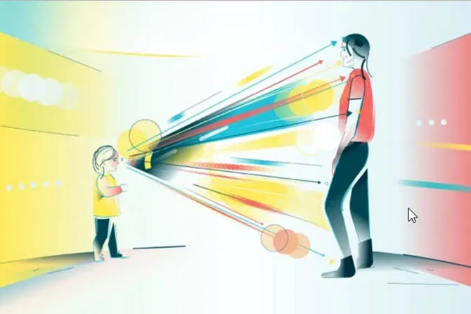 Thiếu giao tiếp bằng mắt là một trong những dấu hiệu sớm của bệnh tự kỷ
