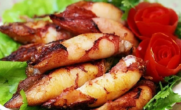 Mực chiên nước mắm