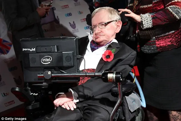 Nhà vật lý lý thuyết Stephen Hawking.