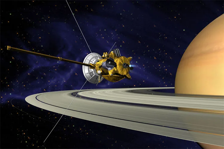 Tàu thăm dò Cassini.