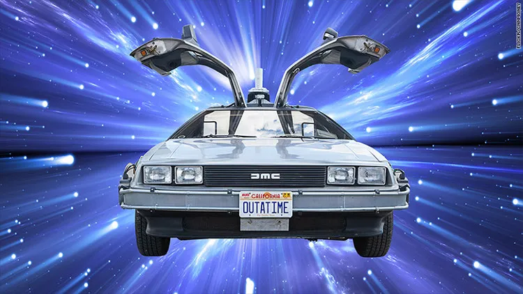 Mẫu xe thể thao huyền thoại DeLorean.