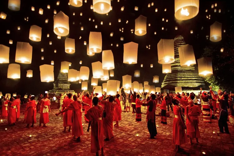 Lễ hội thả đèn trời