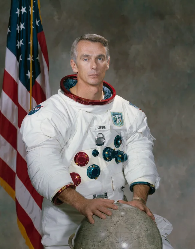 Cựu phi hành gia Eugene Cernan.