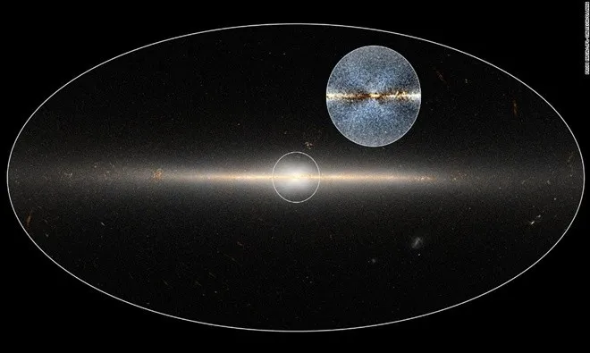 Cơ quan Hàng không Vũ trụ Mỹ (NASA) xác nhận có một cấu trúc khổng lồ kỳ lạ hình chữ X tồn tại ở trung tâm dải Ngân Hà.