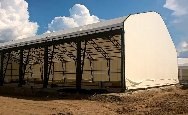 Một khu lều tàng hình đang được Nga thử nghiệm.