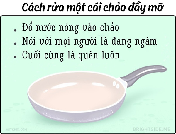 Cùng lắm là có người nhắc đi rửa thôi.