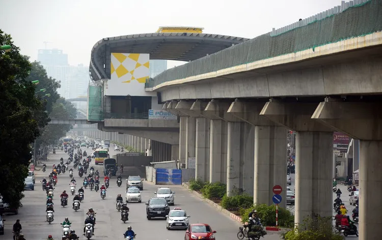 Các nhà ga được xây dựng, thiết kế với các màu sắc riêng biệt.