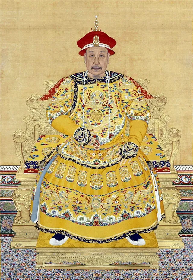 Chân dung Hoàng đế Càn Long.