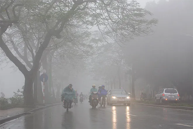 Hà Nội có mưa phùn đến hết tuần.