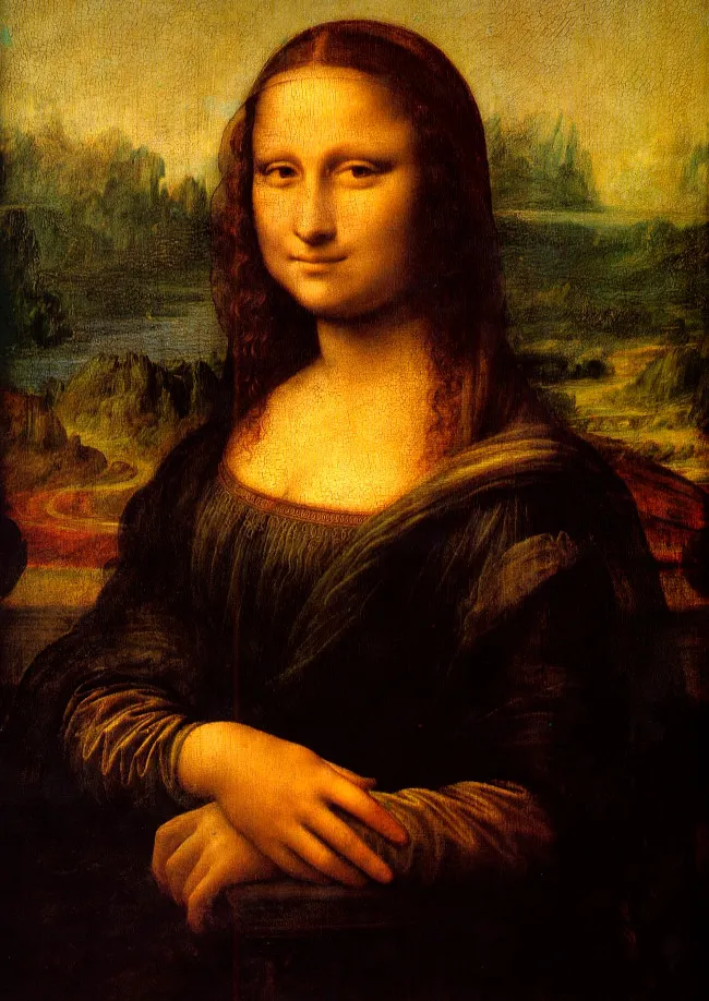 Tuyệt phẩm "Mona Lisa" của đại danh họa toàn năng Leonardo da Vinci (vẽ từ năm 1503–1506).