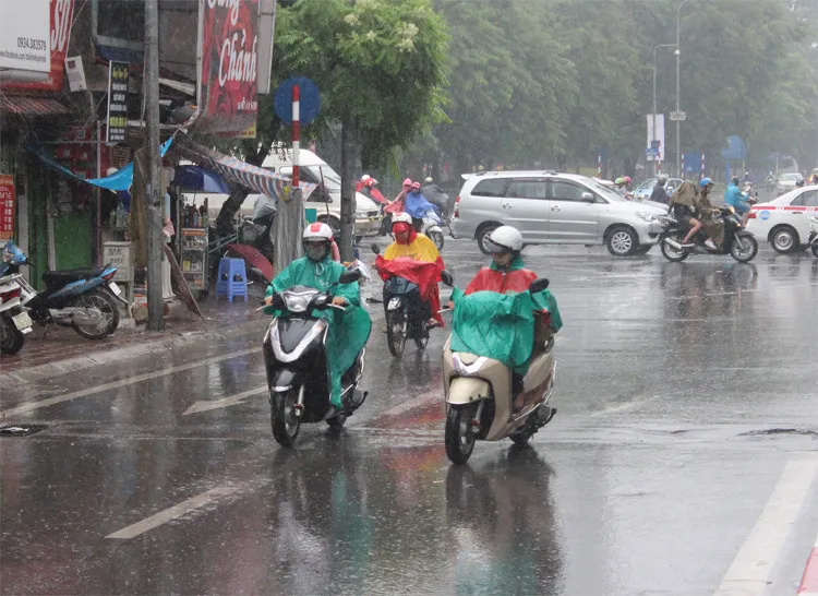 Ảnh hưởng của không khí lạnh cuối mùa, các tỉnh Đông Bắc Bộ có mưa nhỏ, trời rét.