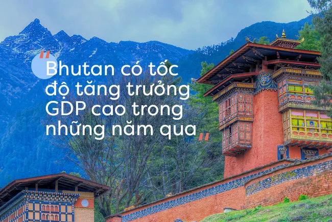Bhutan có tốc độ tăng trưởng GDP cao trong những năm qua