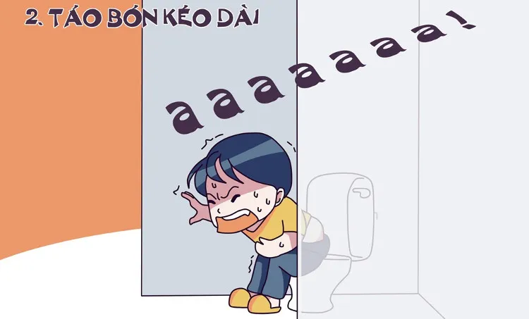 Táo bón kéo dài