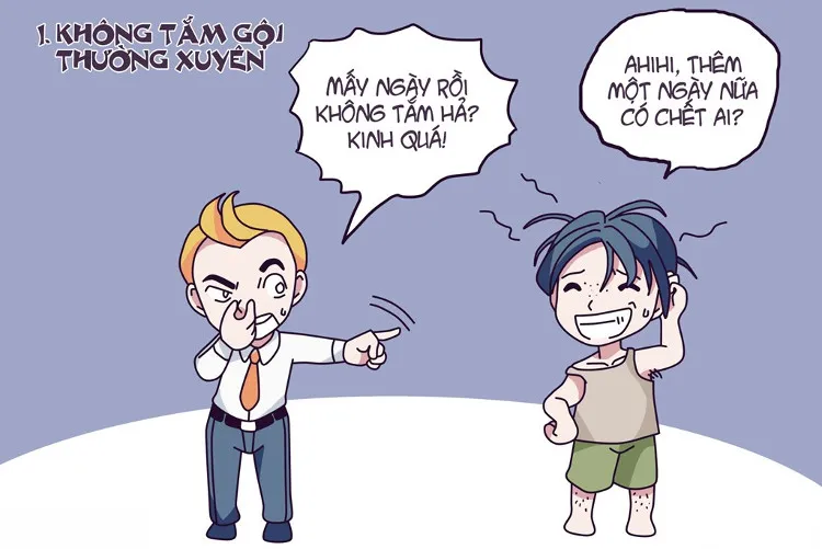 Lười tắm cũng có thể dẫn đến bị trĩ, bạn tin không?
