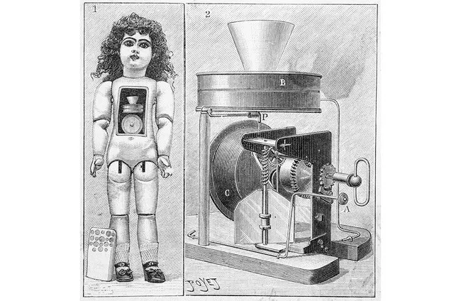Vào tháng 4/1890, những con búp bê đầu tiên của Edison đã xuất xưởng.