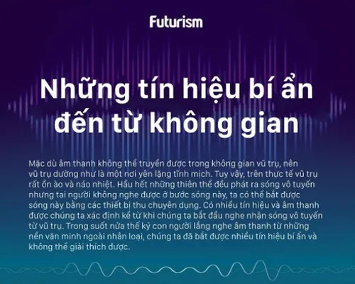 Hầu hết những thiên thể đều phát ra sóng vô tuyến nhưng tai người không nghe được ở bước sóng này