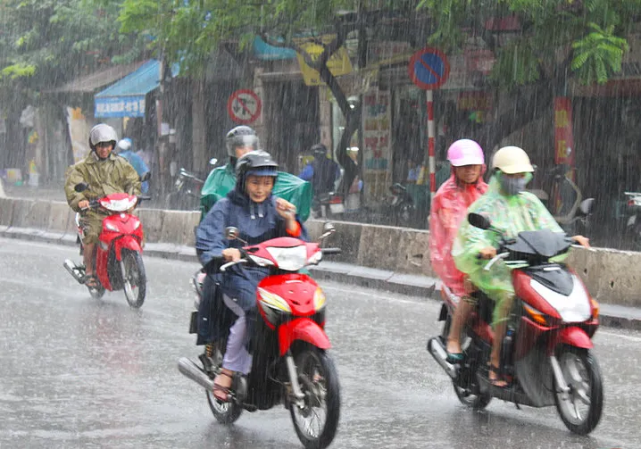 Chiều tối mai các tỉnh Bắc Bộ sẽ đón một đợt không khí lạnh, trời hơi se lạnh, kèm mưa.