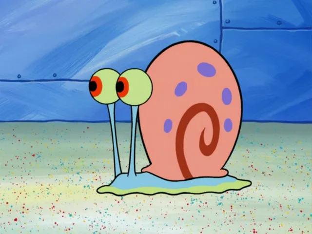 Con ốc sên Gary từ bộ phim hoạt hình Bọt Biển Quần Vuông – SpongeBob SquarePants.
