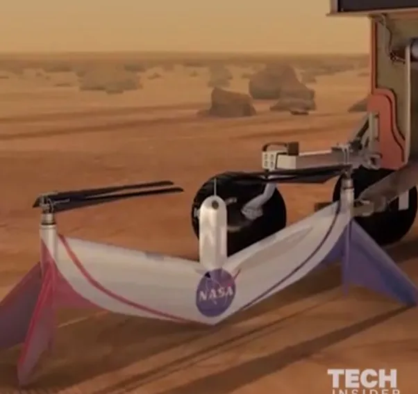 Mẫu máy bay không người lái của NASA dự định dùng trên sao Hỏa.