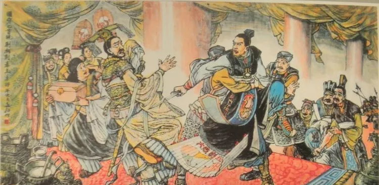 Kinh Kha hành thích Tần Thủy Hoàng nhưng thất bại.