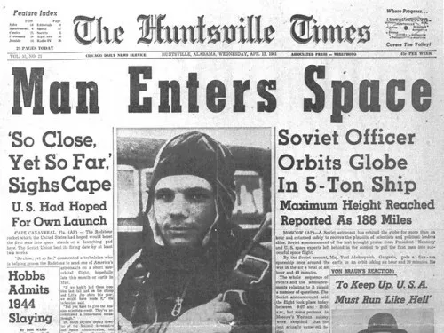Báo chí đưa tin về cái chết bí ẩn của Yurin Gagarin